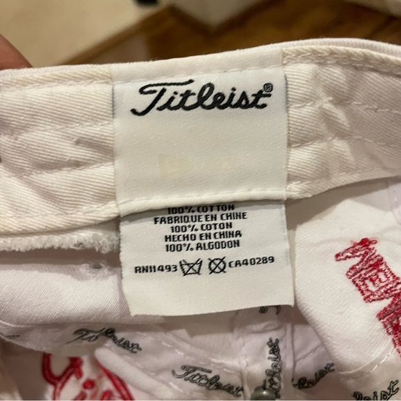 Titleist Red White Cap - Picture 3 of 6